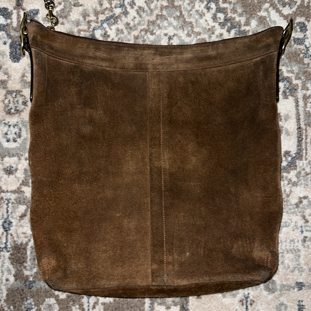 Vintage Coach  Legacy XL Suede Duffle #9322